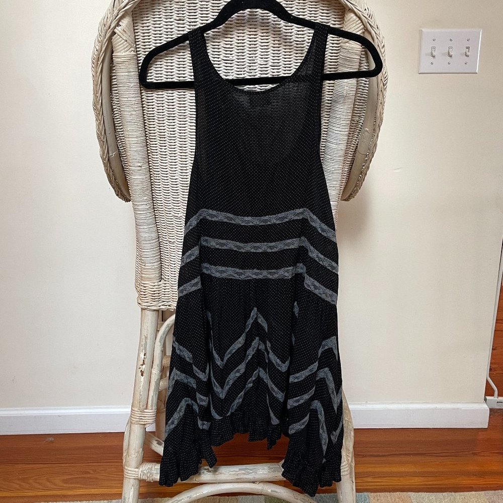 Free People/Intimately Flowy Dress with Lace Cutouts